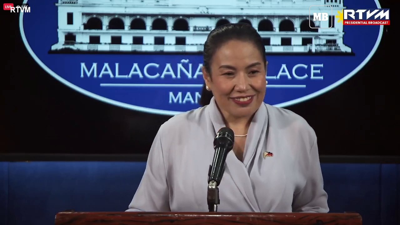 LIVE: Press Secretary Rose Beatrix ‘Trixie’ Cruz-Angeles holds a press briefing for the Malacañang Press Corps (MPC)
