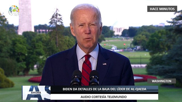 Biden da detalles de la baja del líder de Al-Qaeda, Ayman al-Zawahiri - 01Ago - VPItv