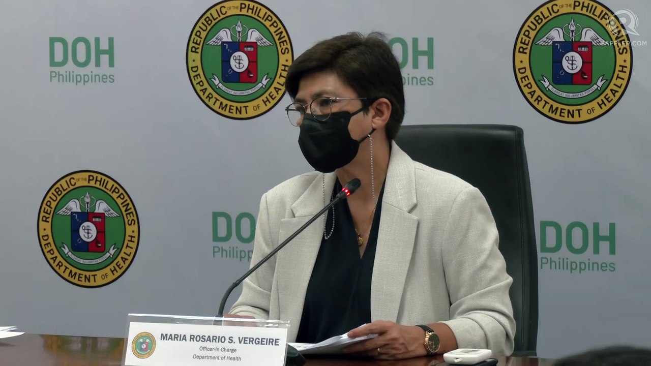 DOH gives updates on pandemic situation and on...