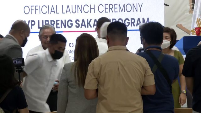 VP Sara Duterte attends launch of OVP's Libreng Sakay Program