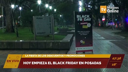 Hoy empieza el Black Friday en Posadas. La fiesta de los descuentos y promociones se extiende hasta el domingo