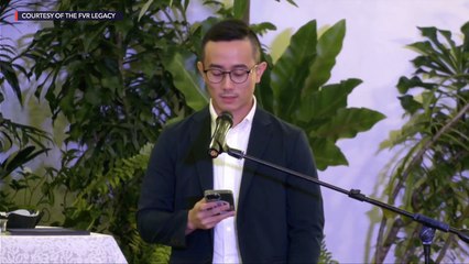 Tributes for former president Fidel V. Ramos - August 5, 2022