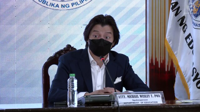 Joint press briefing for OVP, DepEd - Wednesday, August 10