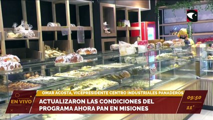 Actualizaron las condiciones del programa Ahora pan en Misiones. Entrevista a Omar Acosta, vicepresidente del Centro de industriales panaderos