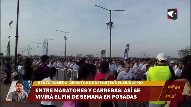 Posadas tendrá un fin de semana a puro deporte. Entrevista a Renzo Romero, director de deportes del municipio