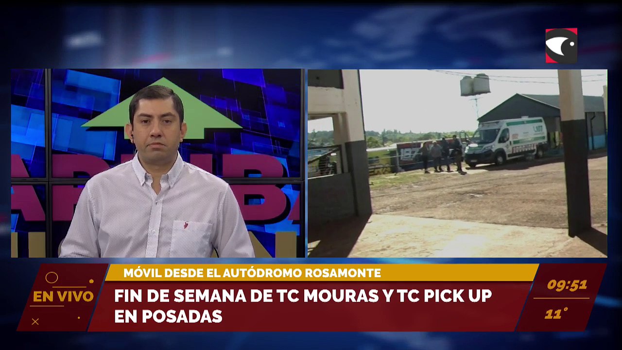 Fin de semana de TC Mouras y TC Pick Up en Posadas