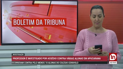 AO VIVO: PROFESSOR É INVESTIGADO POR ASSÉDIO CONTRA VÁRIAS ALUNAS EM APUCARANA