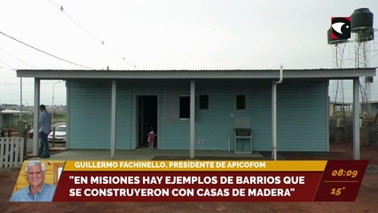 Alberto Fernández cuestionó las casas de madera y los fabricantes salieron a responderle. Entrevista a Guillermo Fachinello, de APICOFOM