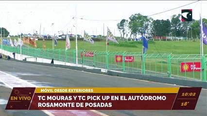 Se lleva adelante la segunda jornada del Tc Mouras y Tc Pick Upen el Autódromo Rosamonte de Posadas
