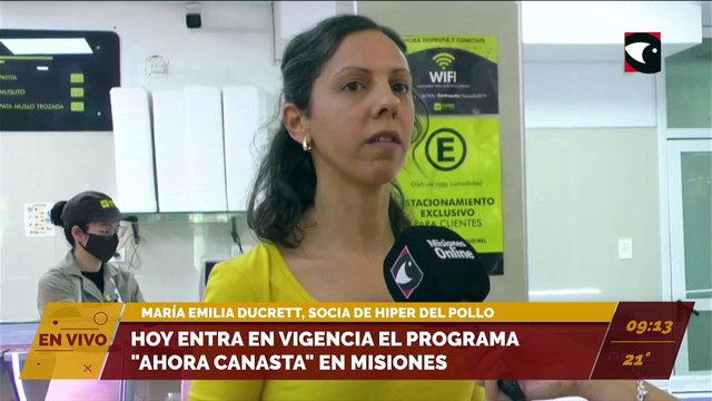 A partir de hoy entra en vigencia el programa Ahora canasta en Misiones. Todos los días con reintegros del 17%