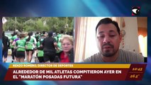 Más de 1500 atletas compitieron en el maratón Posadas Futura. Entrevista a Renzo romero, director de Deportes