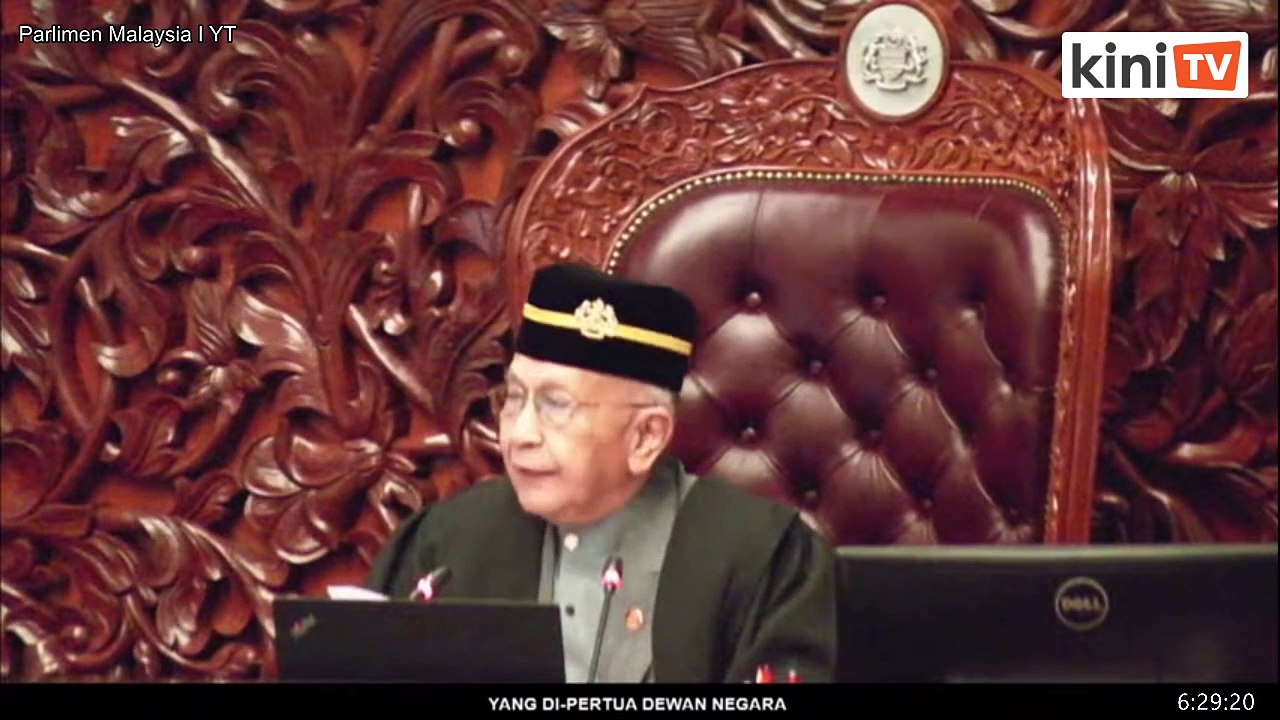 LIVE: Dewan Negara sitting - August 16 (Afternoon session)