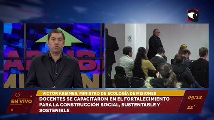 Download Video: Docentes se capacitaron en el fortalecimiento para la construcción social, sustentable y sostenible. Entrevista a Sonia Weisheim, coordinadora del Instituto de derecho ambiental del Colegio de abogados