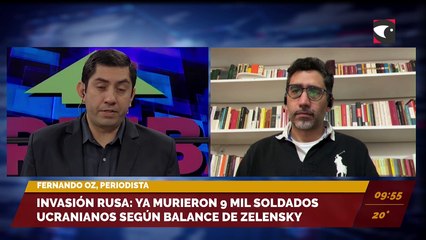 Hoy se cumplen 6 meses desde el inicio de la guerra entre Rusia y Ucrania. Entrevista a Fernando Oz, periodista