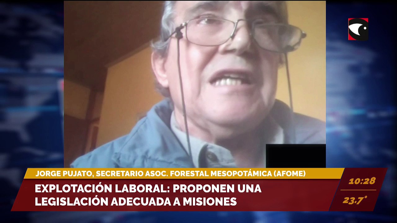 Profesional forestal cuestiona normativas laborales. Jorge Pujato, Asoc. Forestal Mesopotámica (AFOME)