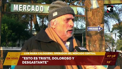 Operadores del Mercado Central continúan con la protesta. Piden más seguridad para poder trabajar con normalidad