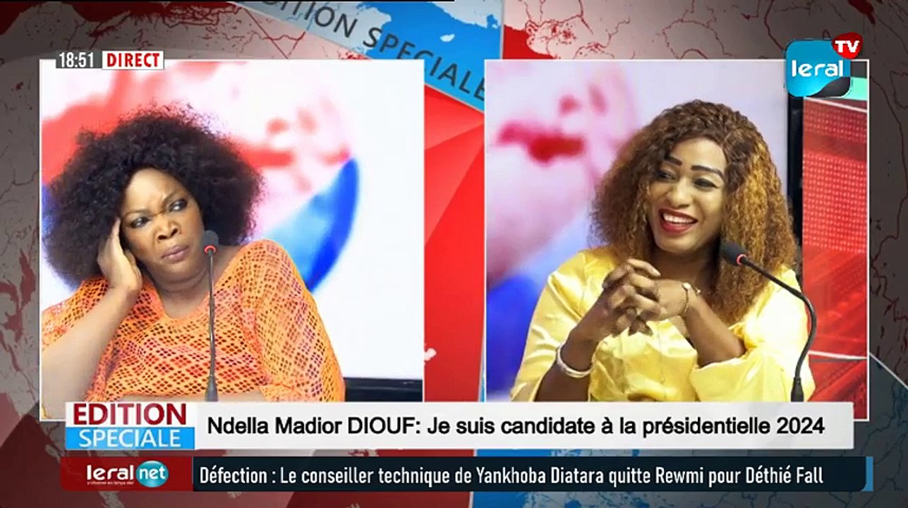 Ndella Madior DIOUF: Je suis candidate à la présidentielle 2024