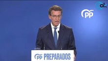 Rueda de prensa tras el Comité de Dirección del PP