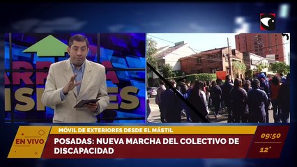Posadas | Nueva marcha del colectivo de discapacidad