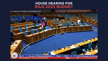 House hearing on DILG's proposed 2023 budget