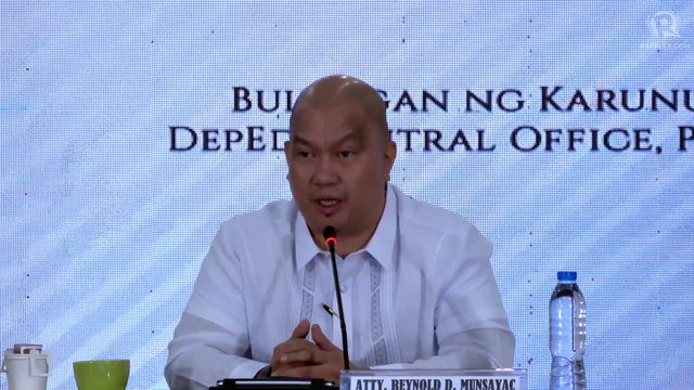 Joint press briefing for OVP, DepEd - Thursday, September 1