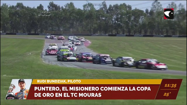 #Automovilismo | Entrevista a Rudi Bundziak, piloto. Puntero, el misionero comienza la Copa de oro en el TC Mouras.