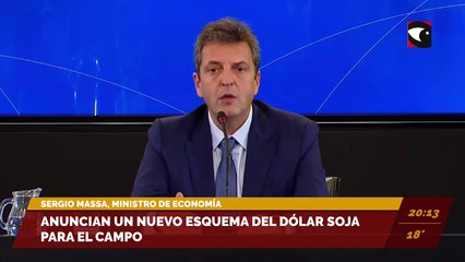 Anuncian nuevo esquema del dólar soja para el campo