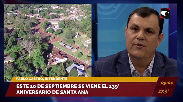Este 10 de septiembre se viene el aniversario de Santa Ana