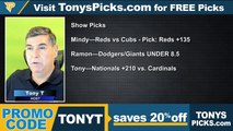 Game Day Picks Show Live Expert MLB Picks - Predictions, Tonys Picks 9/6/2022