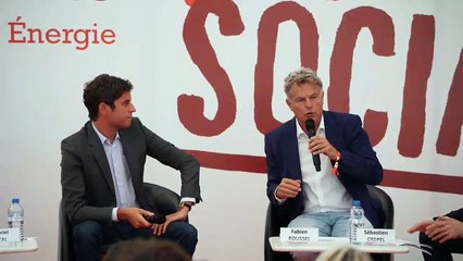 Fête de l'Humanité : Débat Gabriel Attal, Fabien Roussel au Forum social