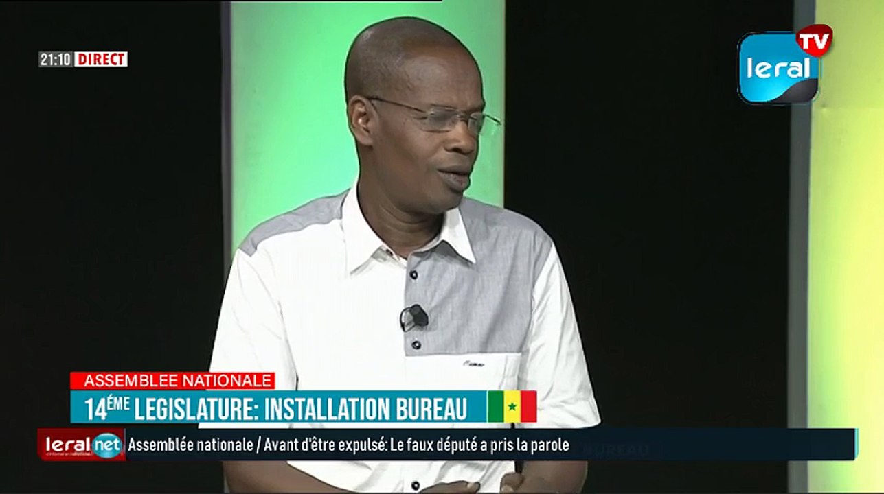 SUIVEZ L'INSTALLATION DE LA 14EME LÉGISLATURE DE L’ASSEMBLÉE NATIONALE DU SÉNÉGAL