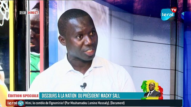 En direct - Le Président Macky Sall s'adresse à la nation