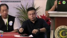 Comelec press briefing on the Maguindanao plebiscite