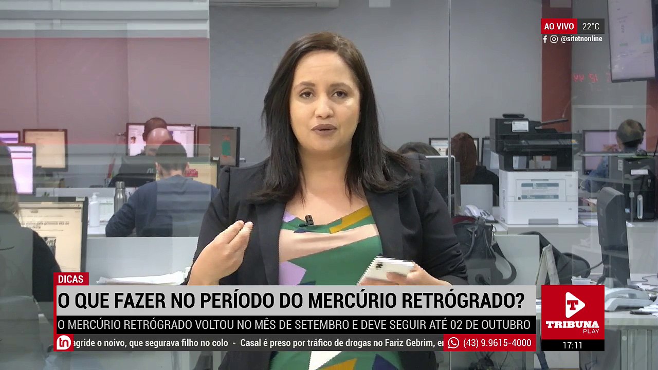 Ao vivo: acidente perto da rodoviária de Apucarana deixa um ferido e briga entre moradores de rua no centro da cidade marcam a segunda-feira