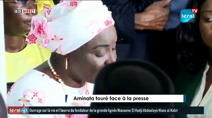 [live] Conférence de presse Aminata Touré