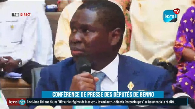 Direct - Suivez la conférence de presse des députés de Benno