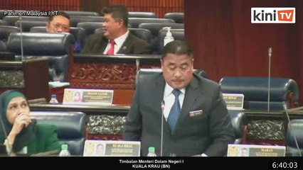 LIVE: Dewan Rakyat sitting - October 3 (Afternoon session)