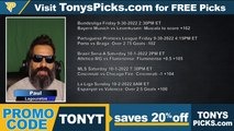 Soccer Picks Daily Show Bundesliga La Liga Football Picks - Predictions, Tonys Picks 9/30/2022