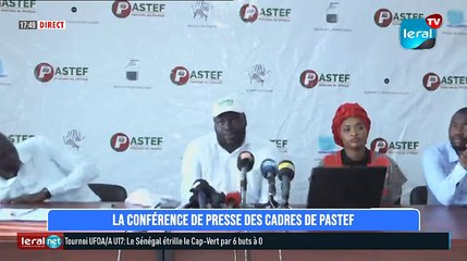 Suivez la conférence de presse des cadres de Pastef