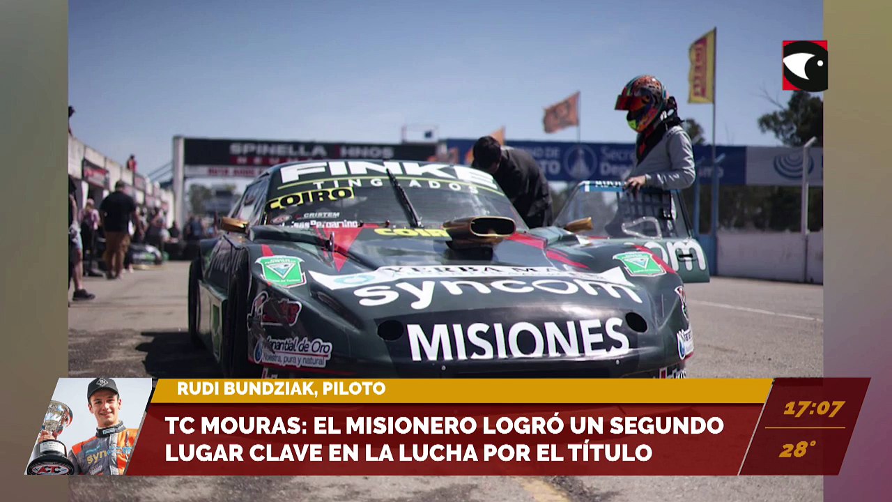 TC Mouras: el misionero logró un segundo lugar clave en la lucha por el titulo
