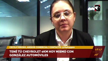 Tené tu Chevrolet 0km hoy mismo con González Automóviles