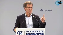 DIRECTO:  Alberto Núñez Feijóo clausura el XIII Congreso del PP de Cantabria