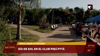 Día de sol en el Club Pirá Pytá
