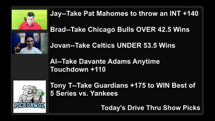 Live Free MLB NFL NBA Picks Drive Thru Show 10-10-2022