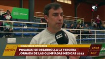 Posadas: se desarrolla la tercera jornada de las Olimpiadas Médicas 2022