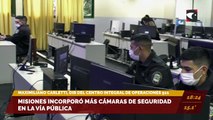 Misiones incorporó más cámaras de seguridad en la vía pública (Maximiliano Carletti, director del Centro Integral de Operaciones 911)