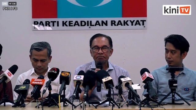 LIVE: Anwar Ibrahim announces Rais Hussin's entry into PKR
