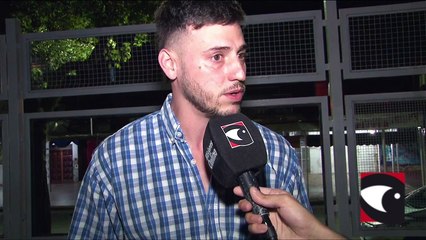 Exhibición del film "Pasajeras" en la plazoleta Las Violentas de Posadas