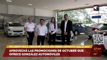 Aprovechá las promociones de octubre que ofrece González Automóviles. Entrevista con Willberth Irola, asesor de ventas de la sucursal de Oberá.
