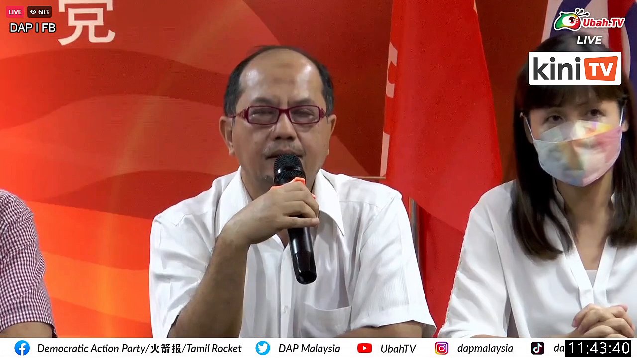 LIVE: Anthony Loke announces DAP's GE15 candidates for Pahang